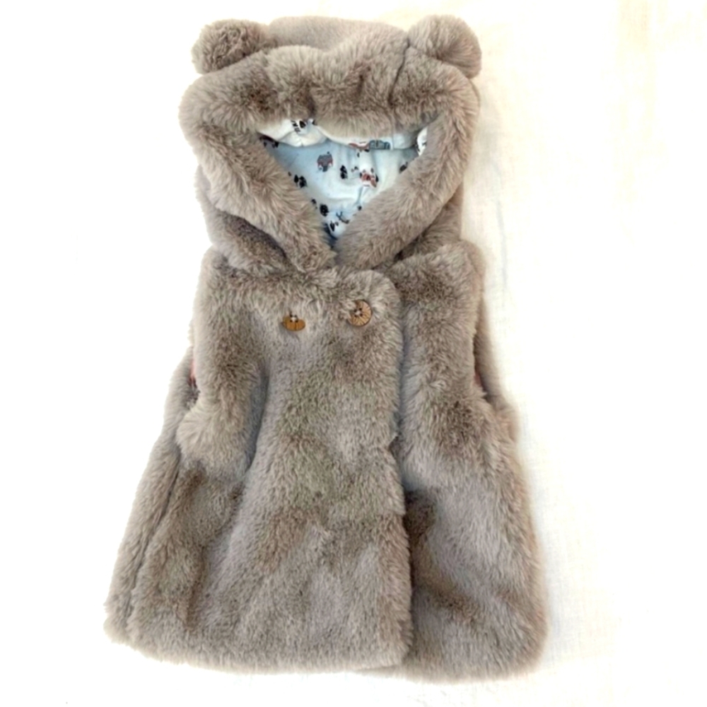 Catherine Malandrino fur vest